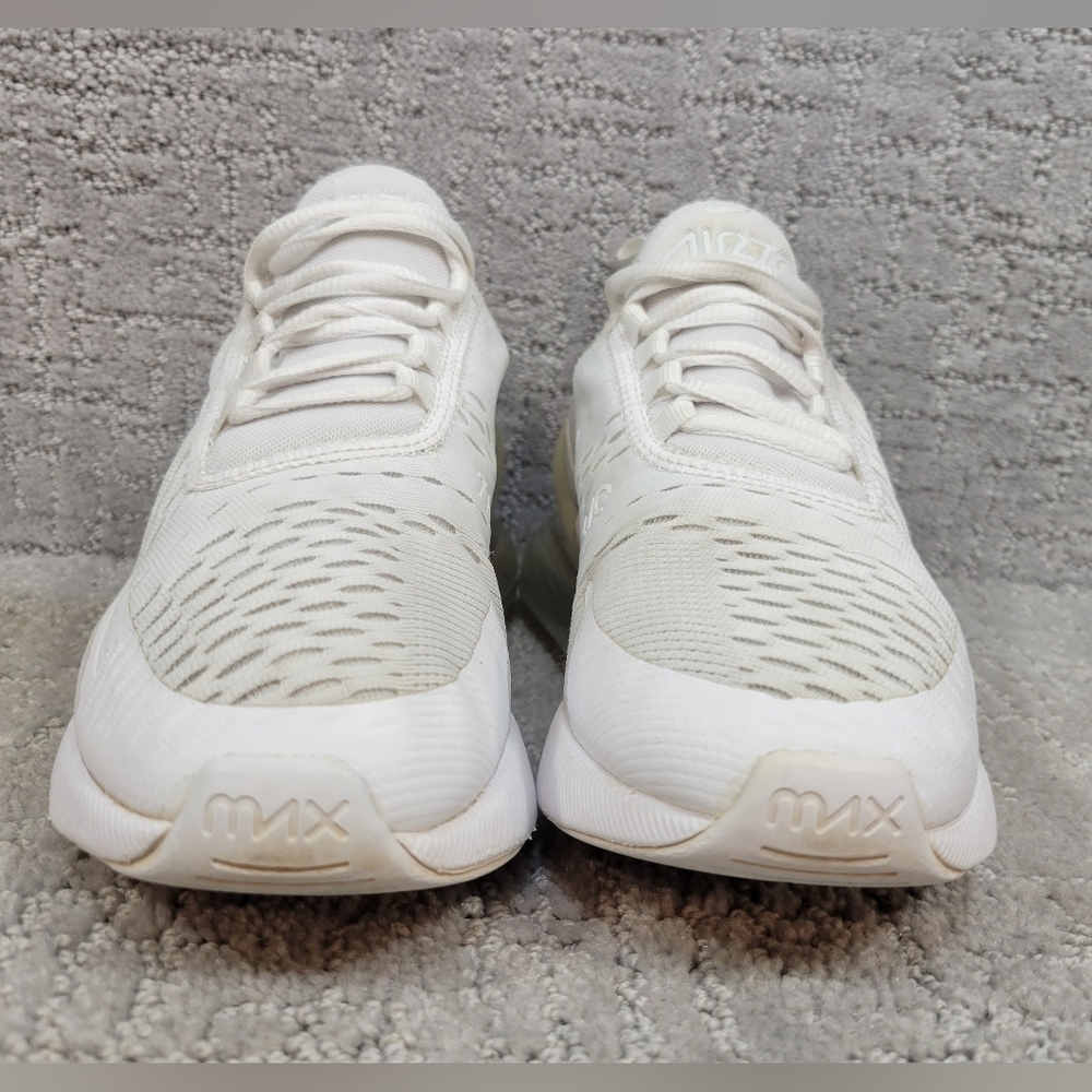 NIKE Air Max 270 GS Youth Size 5Y Women's 6.5 White Athletic Running Sneakers. - Picture 13 of 13